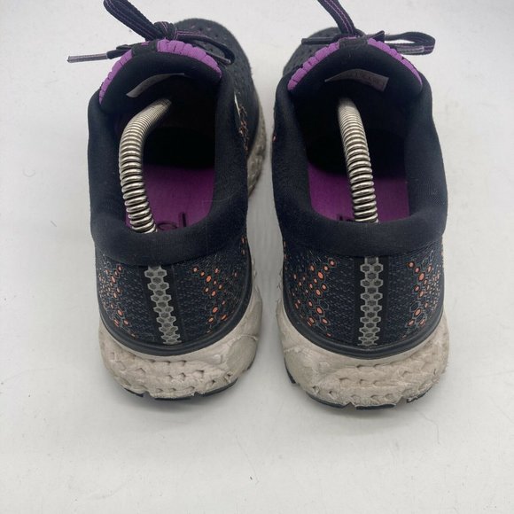 Brooks Glycerin 17 Womens Running Shoes Black Purple Size 8D Wide EU 39 - Picture 5 of 9